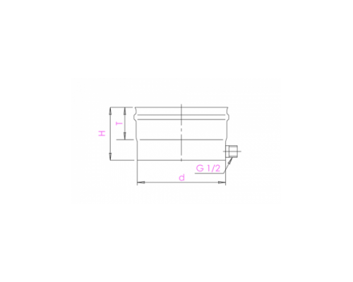  Конденсатоотвод для дымохода внешний боковой Craft (316/0,5) d=110