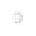  Сэндвич-тройник Craft 90 (316/0,8 + 304/0,5) изоляция 25, d=150
