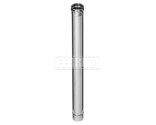  Труба Ferrum 1,0м (430/0,5 мм) d=100
