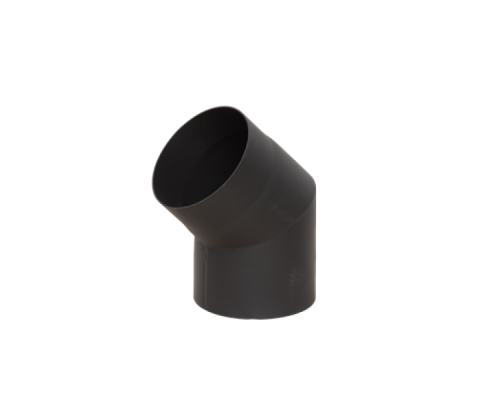  Отвод LAVA черный 45 Д150 сталь 2,0 мм