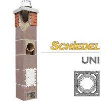  Керамический дымоход Schiedel UNI одноходовой д=180 мм, высота 9м