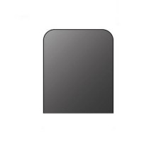  Напольный лист Везувий R135 1000x800x2 сталь (черный)