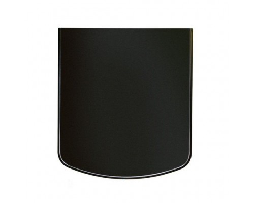  Предтопочный лист Вулкан 051-R9005 900x800 черный