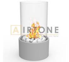 Настольный биокамин AirTone Rond Grey