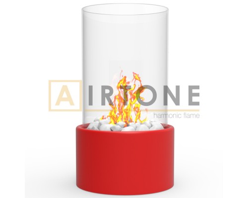 Настольный биокамин AirTone Rond Red