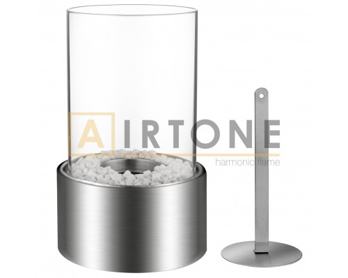 Настольный биокамин AirTone Rond Steel