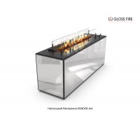 Напольный биокамин Gloss Fire Render-m4