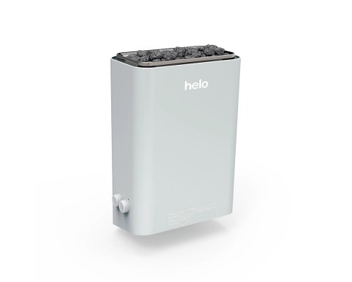 Электрическая печь для бани Helo Vienna 45 STS, 4.5 кВт, серый цвет, с пультом управления на печи