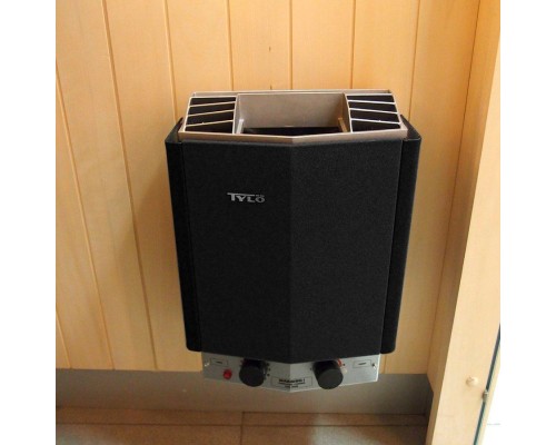 Электрическая печь для бани Tylo Compact 2/4 с пультом управления на печи